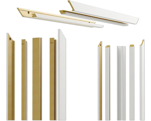 Diverses moulures décoratives pour l'intérieur