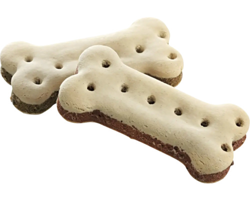 Complément alimentaire pour chiens ALLCO mélange os de bœuf 10 kg Deux biscuits pour chiens en forme d'os