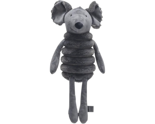 Peluche musicale éléphant grise
