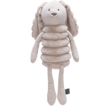 Lapin en peluche avec motif à rayures