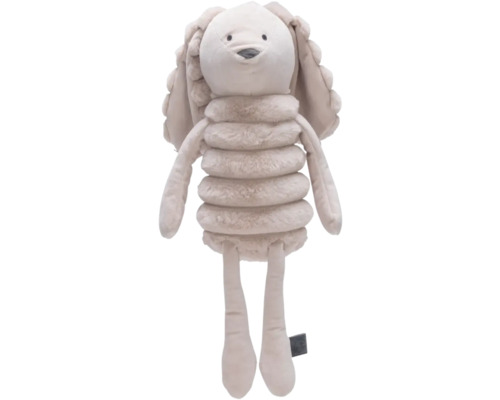 Lapin en peluche avec motif à rayures