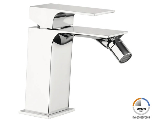 Jungborn Robinet de bidet ZETA chrome Robinet de bidet en laiton chromé avec certification DVGW