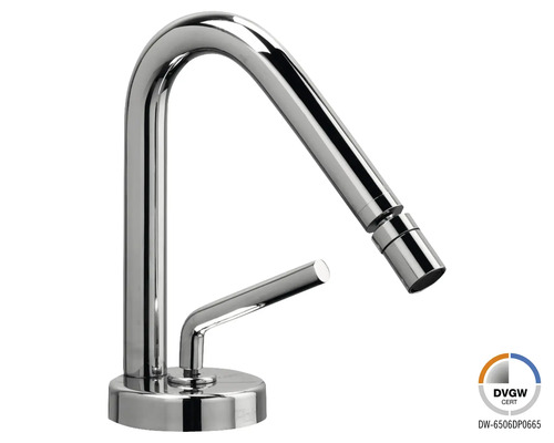 Robinetterie de bidet Jungborn PI chrome Robinet de bidet en métal avec mitigeur monocommande et certification DVGW