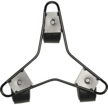 Support mural pour trois rouleaux