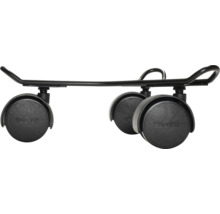 Support à plantes à quatre roulettes avec poignée