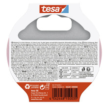 Logo Tesa. Informations sur l'élimination correcte de l'emballage conformément aux consignes de recyclage