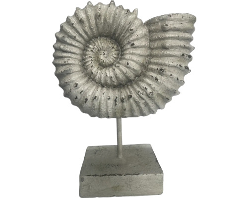 Dekorative Ammonit Skulptur auf Sockel