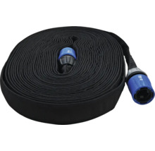 Tuyau d'incendie enroulé avec raccords