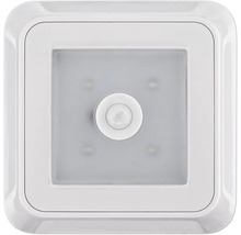 Quadratische LED-Leuchte mit Bewegungsmelder