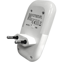 Veilleuse blanche avec fiche pour la prise de courant