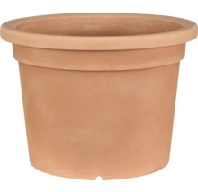 Pot de fleurs en plastique