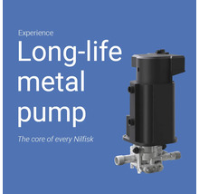 Pompe de nettoyeur haute pression Nilfisk en métal