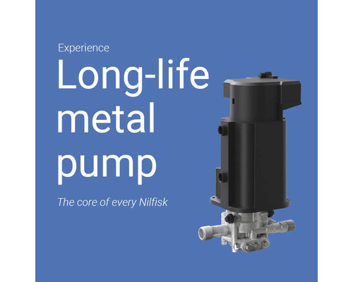 Pompe de nettoyeur haute pression Nilfisk en métal