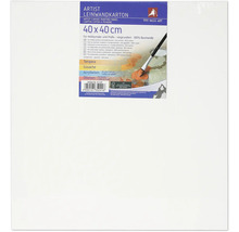 Artist Leinwandkarton, 40 x 40 cm, vorgrundiert, aus 100% Baumwolle