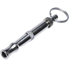 Sifflet en métal avec porte-clés