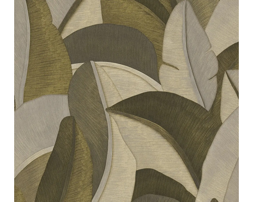 Tapete mit Blattmotiv für die Wandgestaltung