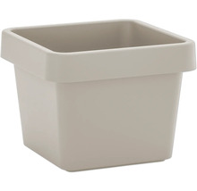 Pot de fleurs carré en plastique