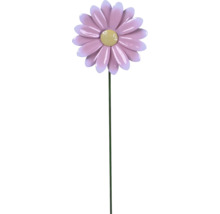 Dekorative Gartenblume aus Metall auf einem Stab