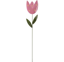 Dekorative Gartenstecker Tulpe aus Metall