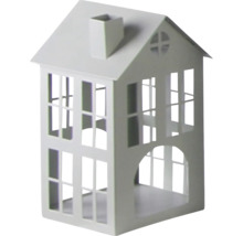 Dekorative Windlicht in Form eines Hauses für eine stimmungsvolle Atmosphäre