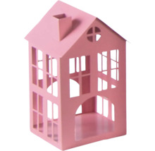 Dekorative Wandleuchte in Hausform