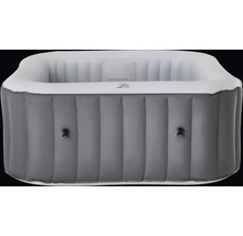Jacuzzi gonflable gris pour l'extérieur
