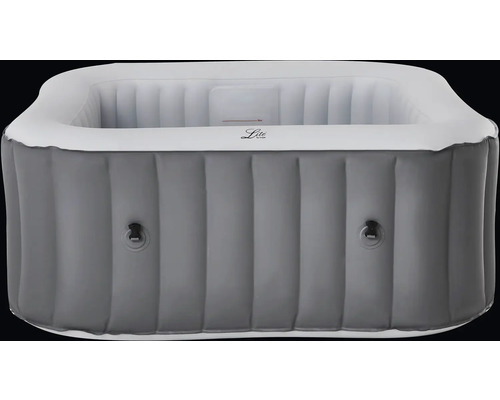 Jacuzzi gonflable gris pour l'extérieur