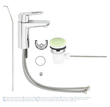 Waschtischarmatur mit Zubehör