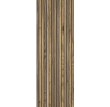 Panneau en bois avec structure à lattes