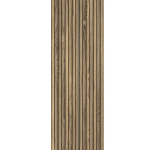 Panneau en bois avec des lamelles verticales pour la décoration murale et de plafond