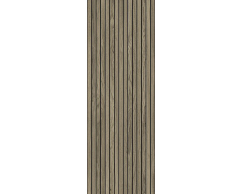 Panneau en bois avec structure à lattes pour la décoration des murs et des plafonds