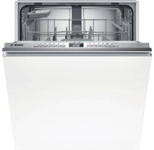Lave-vaisselle ouvert avec vaisselle de Bosch