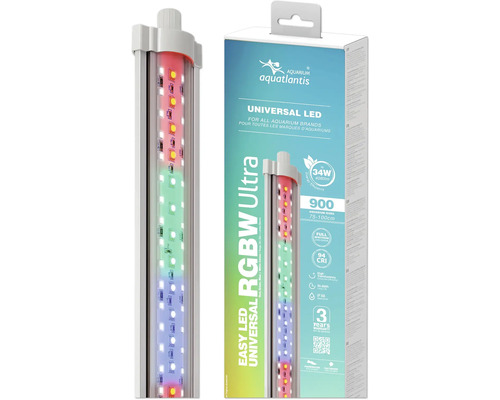 Aquatlantis Universal LED Aquariumleuchte mit Verpackung