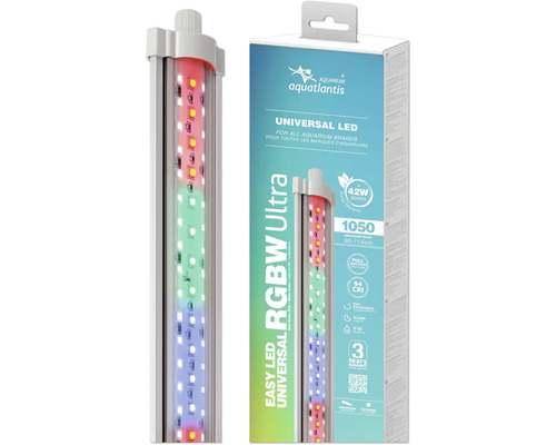 Aquatlantis Universal LED Aquariumleuchte mit Verpackung