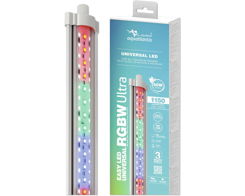 Aquatlantis Universal LED Aquarienleuchte mit Verpackung