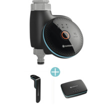 Gardena Smart Water Control Set avec capteur et passerelle pour l'arrosage automatique du jardin