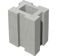 Grauer Beton-Hohlblockstein