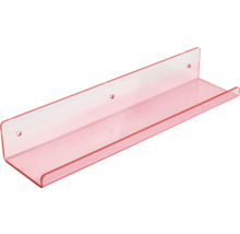 Étagère murale en plastique avec trous de forage