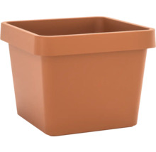 Pot de fleurs carré en plastique