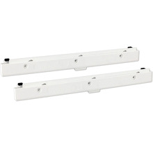 Zwei Rolladenführungsschienen