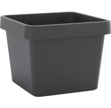 Pot de fleurs carré en plastique