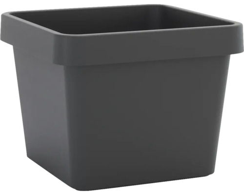 Pot de fleurs carré en plastique