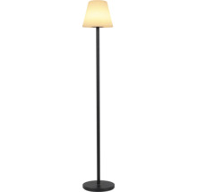 Lampadaire avec abat-jour et pied rond