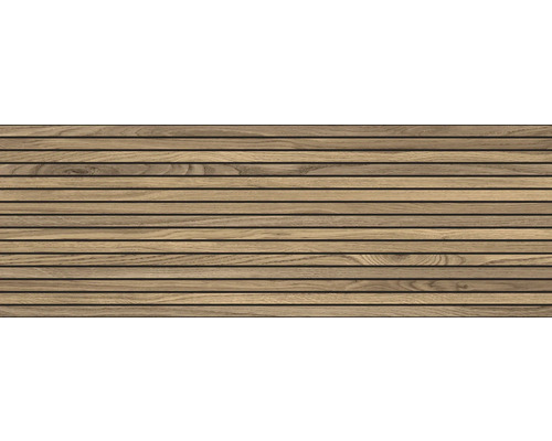 Panneau en bois avec grain horizontal pour revêtement mural et de plafond