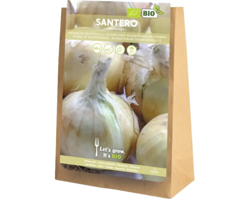 Plants d'oignon bio
'Santero' 50 pièces Plants d'oignons Santero, certifiés biologiques, paquet de 60 pièces