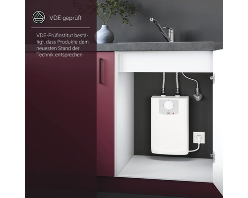 Unterbauschrank mit Warmwasserbereiter von AEG