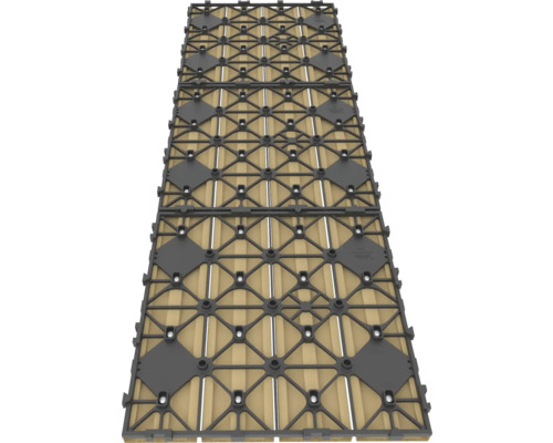 Dalles de terrasse composites pour l'extérieur