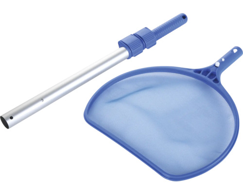 Poolkescher mit Teleskopstiel für die Reinigung von Schwimmbecken