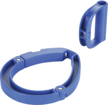 Poignée de transport bleue pour seau