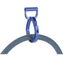 Tuyau de piscine avec poignée et support